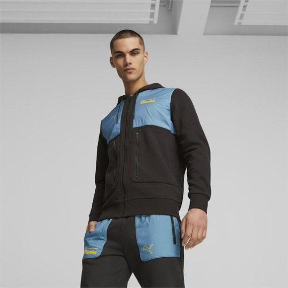 New Puma Porsche Legacy Men's Hooded Sweat Jacket Size XL